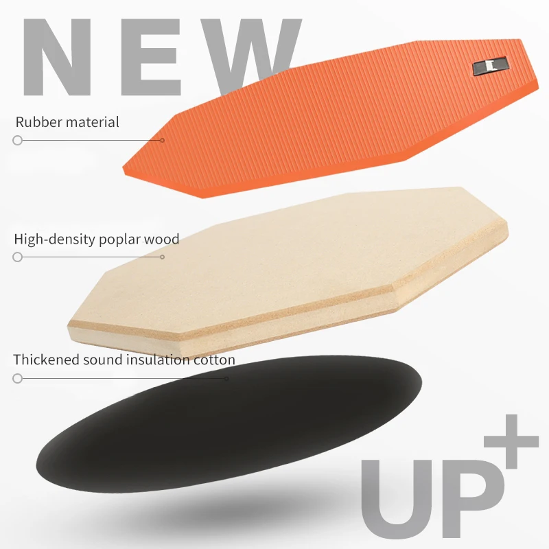 Snare Drum Practice Pad 8-Inch Snare Drum Pad Double-Sided Practice Drum Pad With Drumsticks And Stand For Beginners
