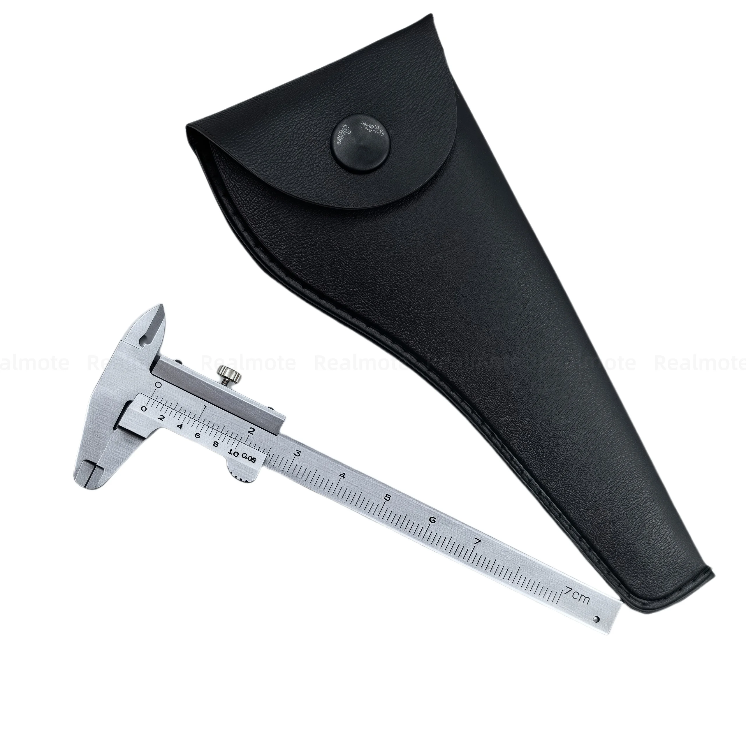 Japan Style Mini Vernier Caliper 0-70mm Carbon Steel Hardened Precision Caliper Gauge 0.05mm Metric Measuring Tool Portable vernier caliper