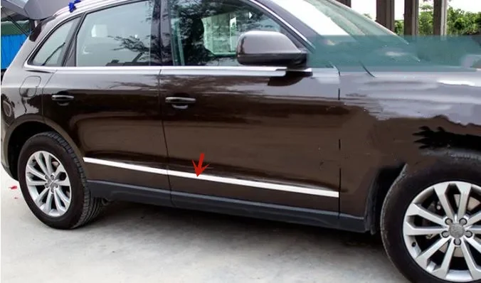 

Для Audi Q5 2010-2018 Высококачественная отделка кузова из нержавеющей стали отделка кузова защита от столкновений автомобильный Стайлинг