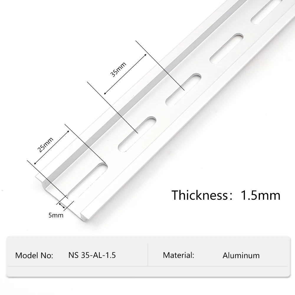 Din Rail Socket Terminal Blocks NS35 C45/DZ47 Circuit Breakers Industrial Electrical Connectors wire connectors din rail terminal block din rail