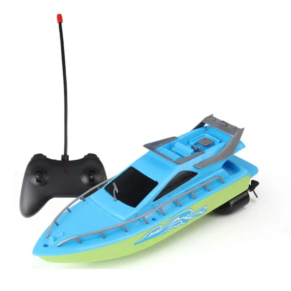 Speedboat Toy Durable Waterproof RC Boat Vehicle For Kids Birthday Gift