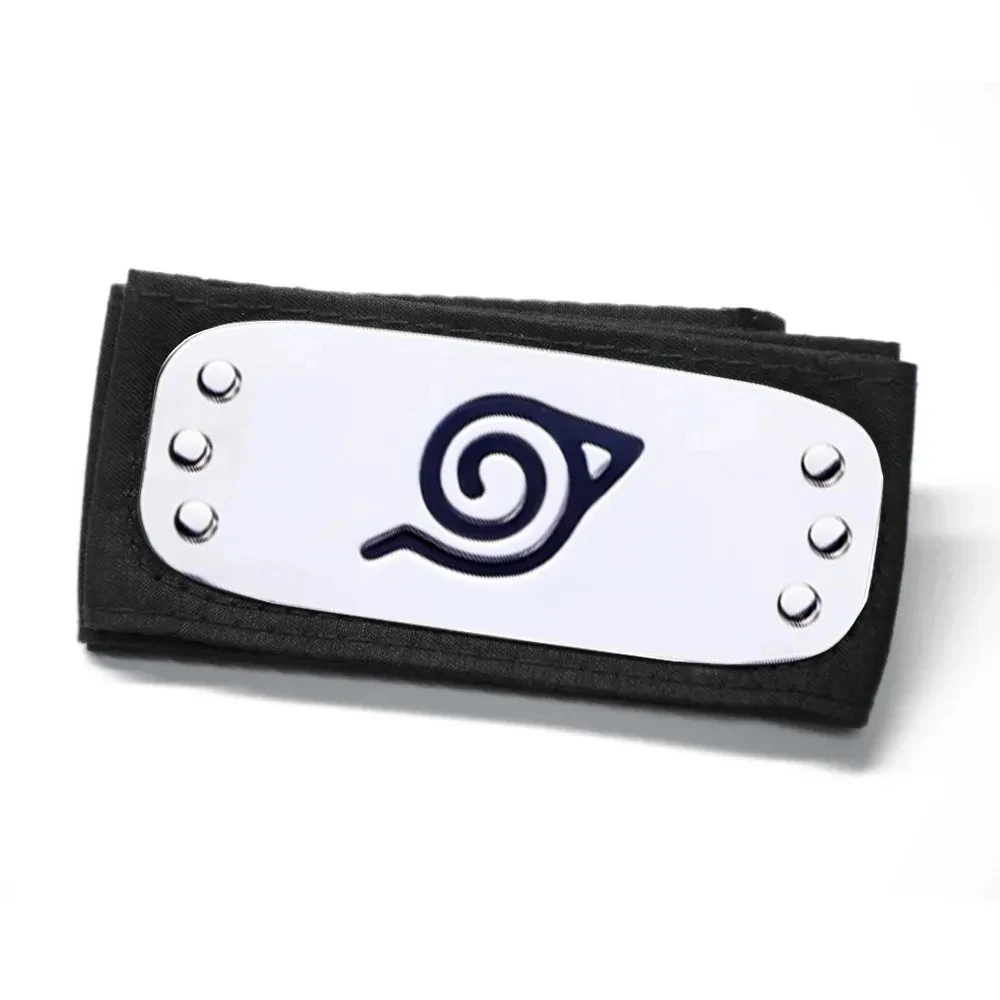 Naruto Headband Bandai Naruto Headband Cosplay Anime Akatsuki Kakashi Uchiha Sasuke Headband Logo Cosplay Costume Accessories
