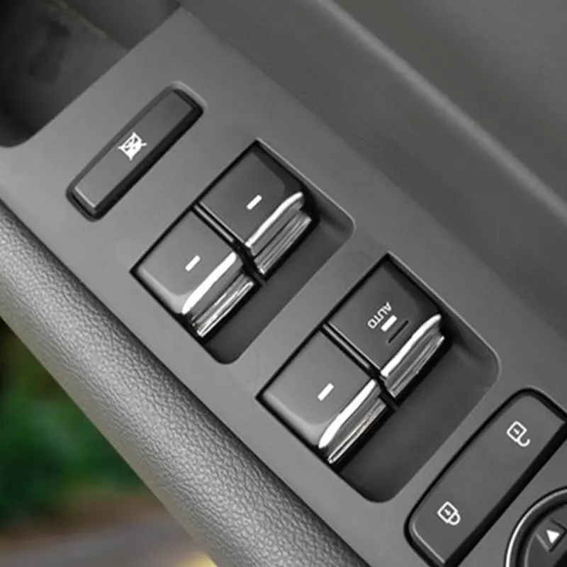 

BJMYCYY car styling ABS 7PCS/SET Car window lift buttons decorate sequins For Hyundai Sonata 9 mk9 2019 car accessories