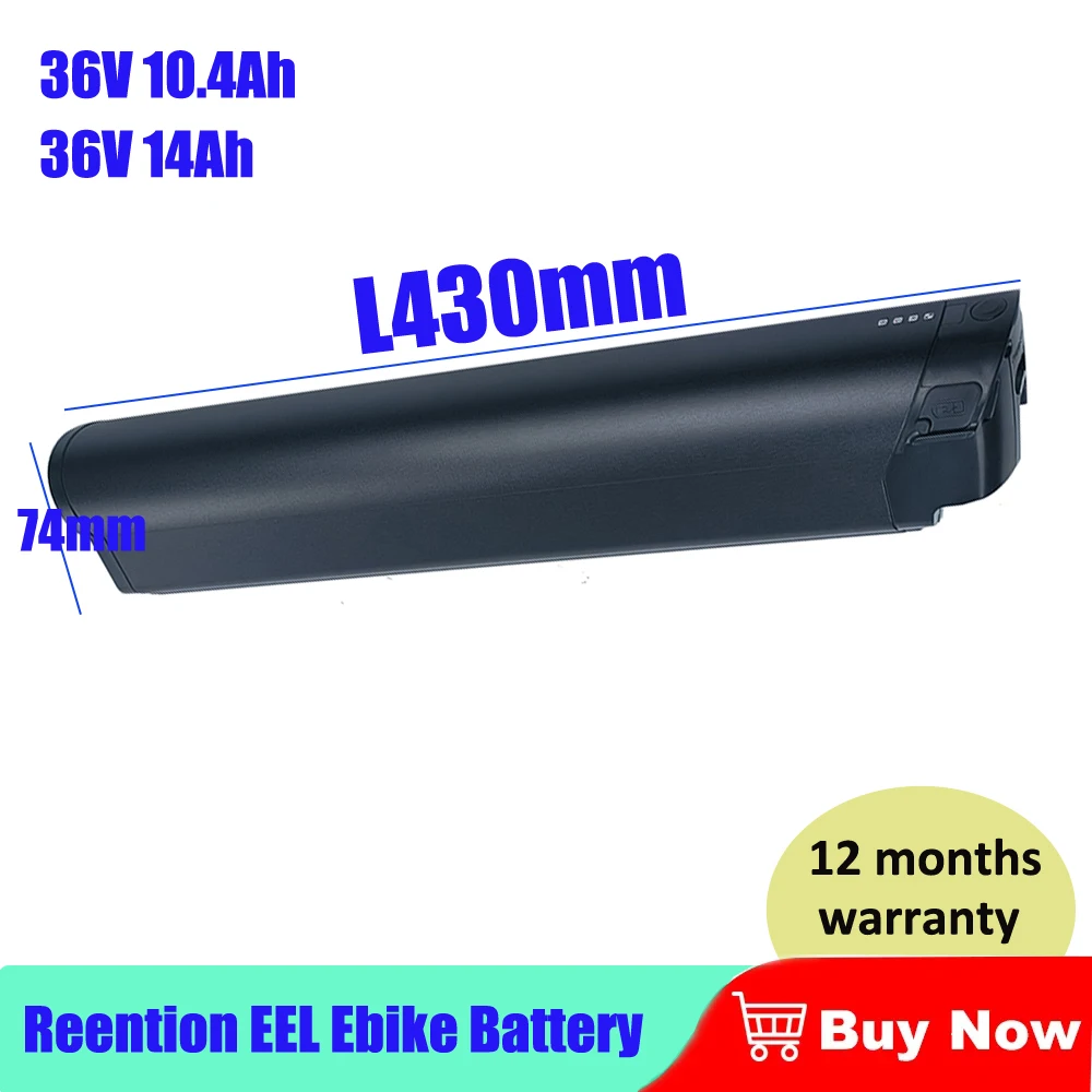 

EU stock ebike Battery Reention Eel mini Electric Bike Battery 36V 10.4ah 14ah Lithium Ion akku for Leon Cycle Moscow M3 Magnum