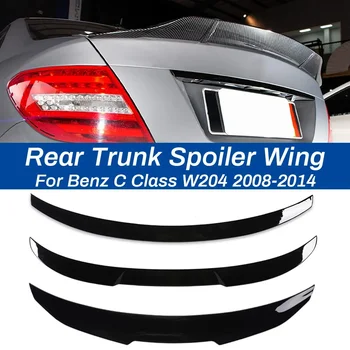 Auto posteriore tronco Spoiler ala per Mercedes Benz W204 classe C berlina 2008-2014 Lip Boot Wing Lip Auto accessori esterni