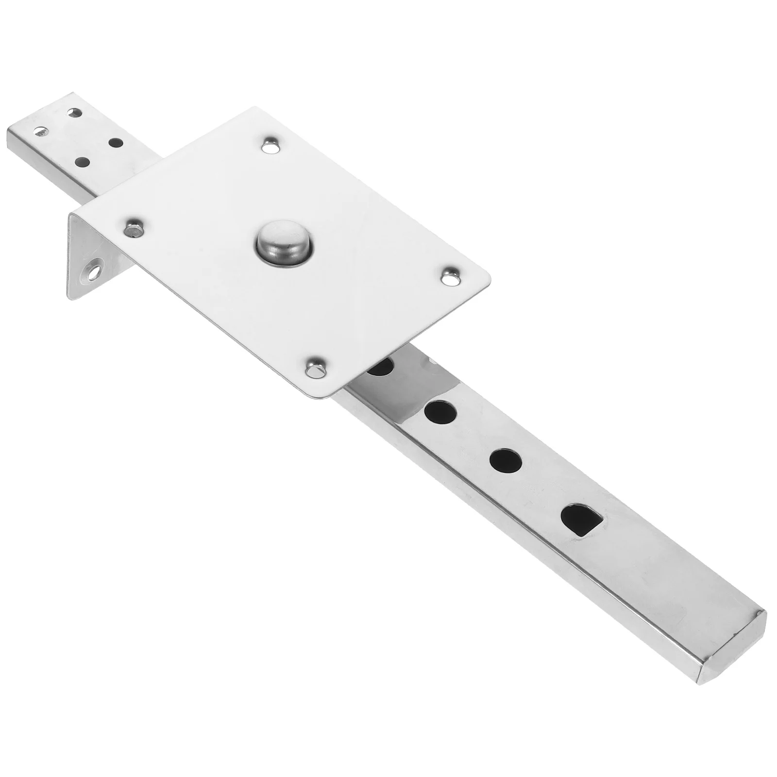 Barber Chair Accessories Headrest Bracket Replacement Brackets for Chairs Parts Silver Salon Office