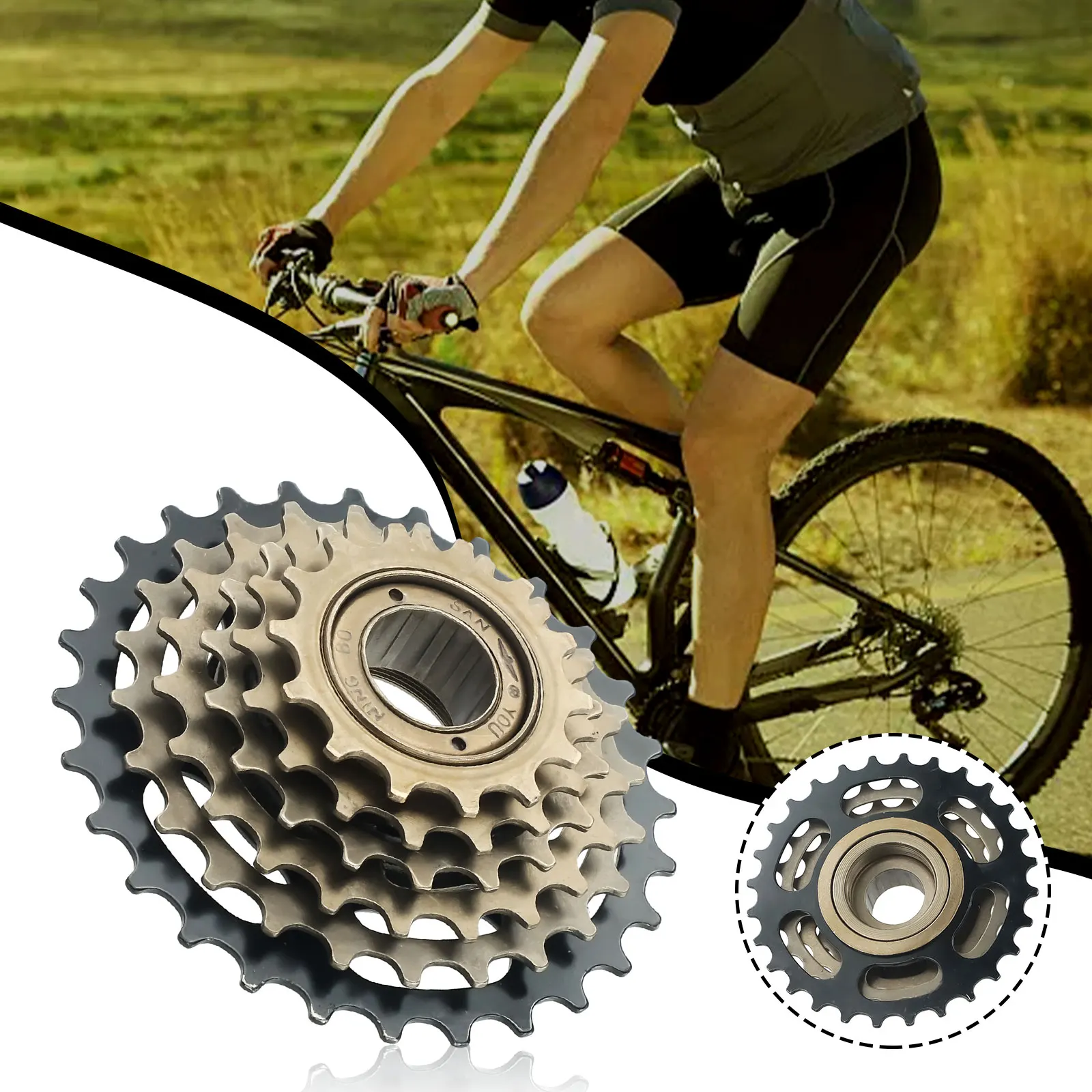 Enhanced Bike Gear Sprocket Freewheel