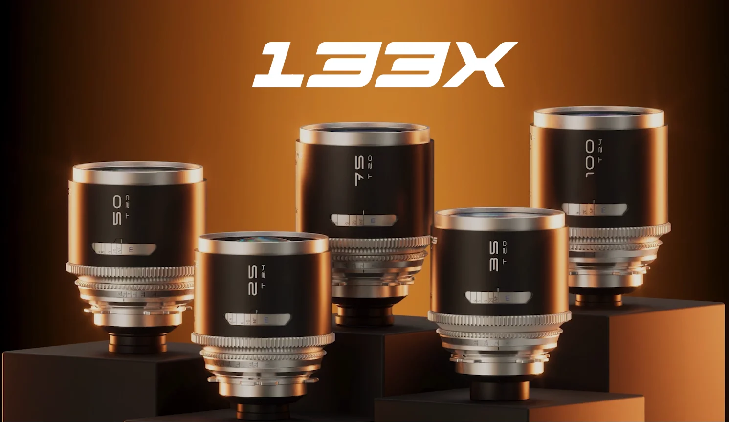 .Great Joy LENS MANTIS 35mm 50mm 75mm T2.0 1.33x Anamorphic Full Frame Lens