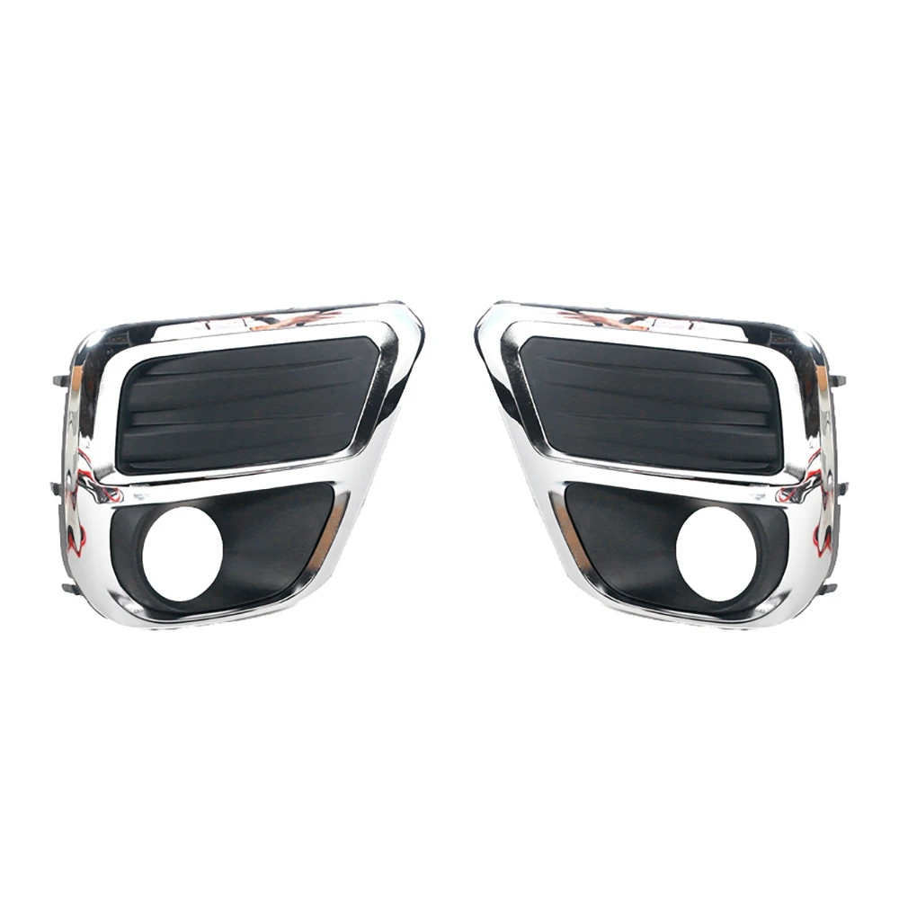 

1Pair Front Fog Lamp Frame Cover Fog Lights Protective Cover Grille for Subaru Forester SK 2019-2021