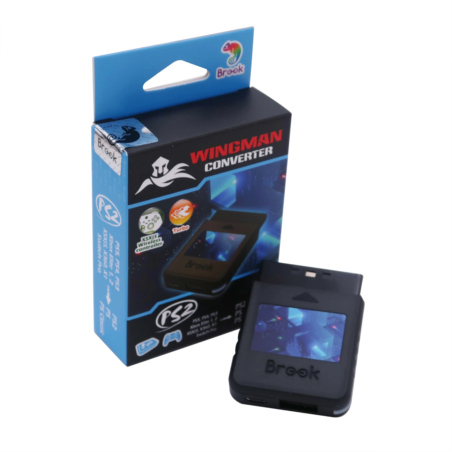 Brook Wingman PS2 ブルック ウィングマン コンバーター PS2 Amazon.com: Brook Wingman PS2 Starry Blue Converter