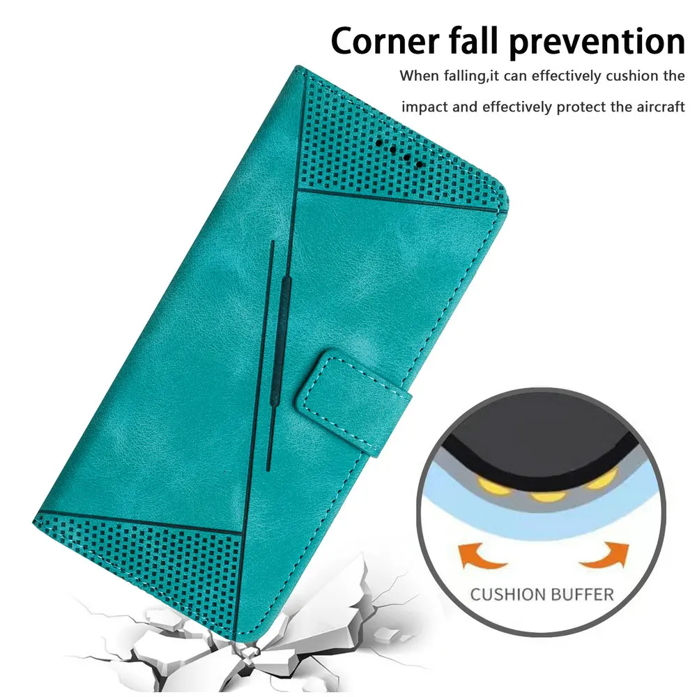 Premium Texture Leather Protective Case – Magnetic Book Cover