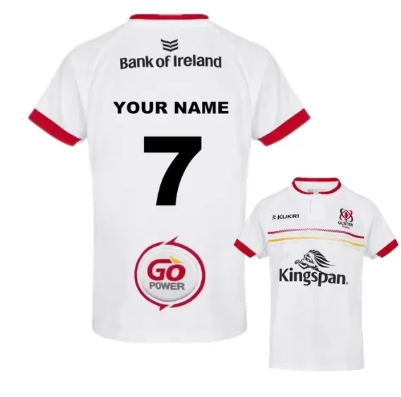 Ulster Rugby Jersey Home Away Rugby Shirt ULSTER jerseys Name and Number t-shirt
