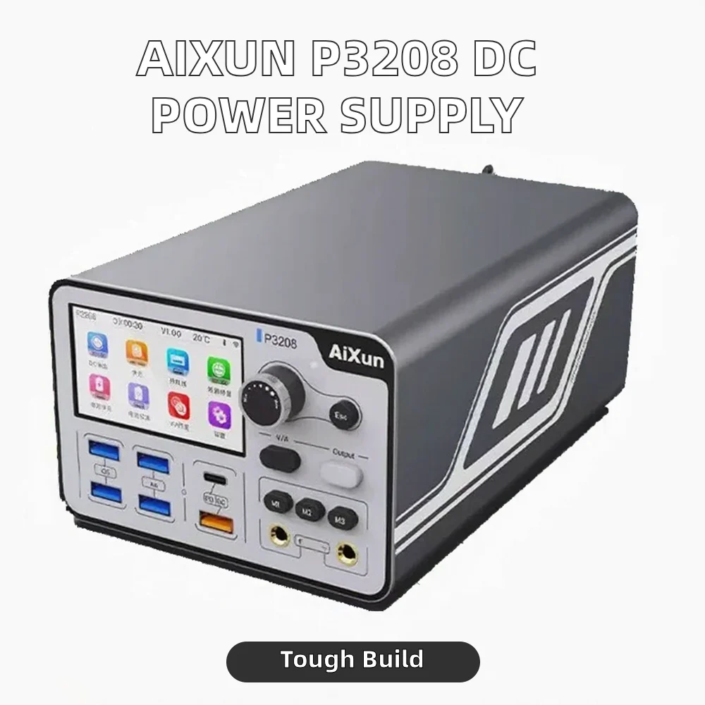 Aixun P3208 지능형 안정화 DC 노트북 전원 공급 장치 X-15 시리즈 모바일 장비용 고품질 휴대폰 수리 도구
