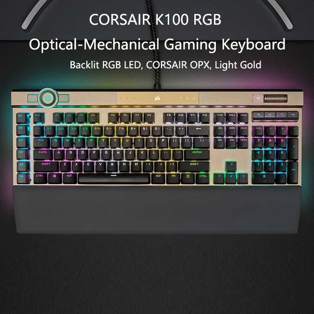 TECLADO CORSAIR USB K70 RGB TKL CHAMPION SERIES CHERRY MX RED CH-9119010-ES, Teclados