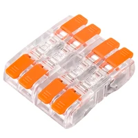 CMK65 Quick Lever สายไฟ Mini Connectors Splicing Terminal Blocks Led Strip ในครัวเรือน 1-3 Pins สายขนาดกะทัดรัด 6