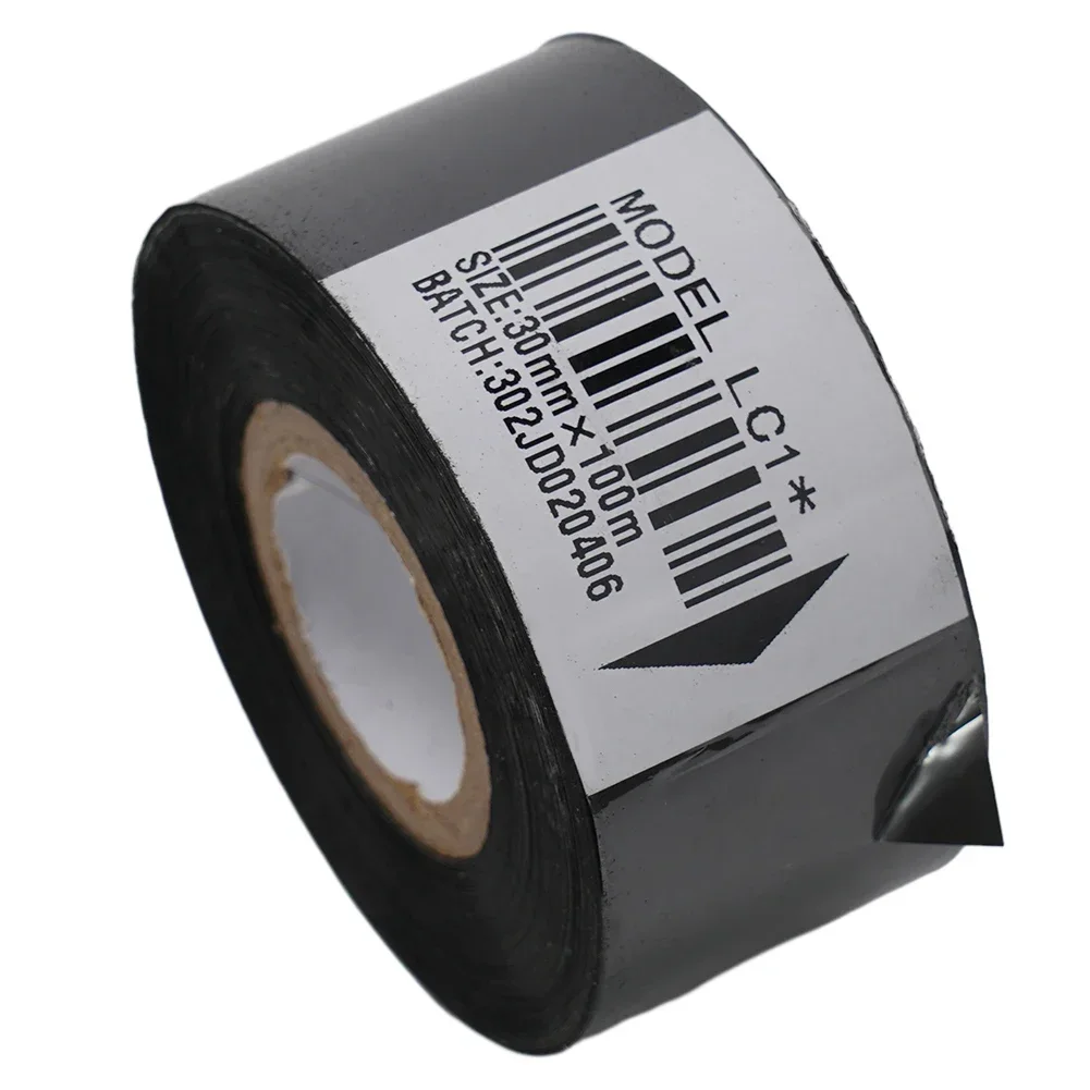 1pc Black Printer Ribbon LC1 For HP-241 241B 241S DY-8 TJ-08 DY-6 Printer Coding Machine Part 30x100mm Tool Accessories