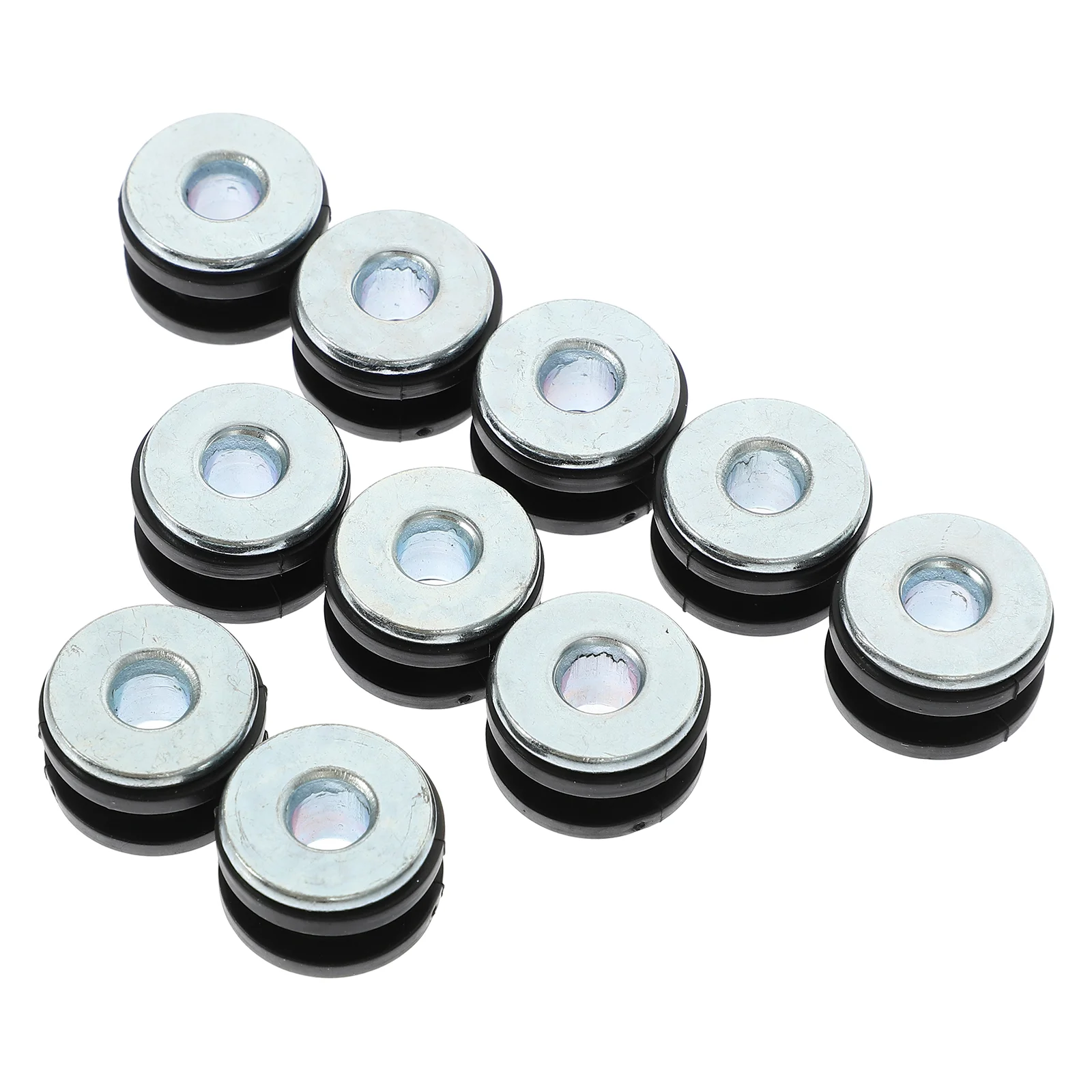 Rubber Pad Iron Mat Motorcycle Cushion Washer Shock Absorption Ring 200X200X125CM Anti Vibration Damper Damping Buffer