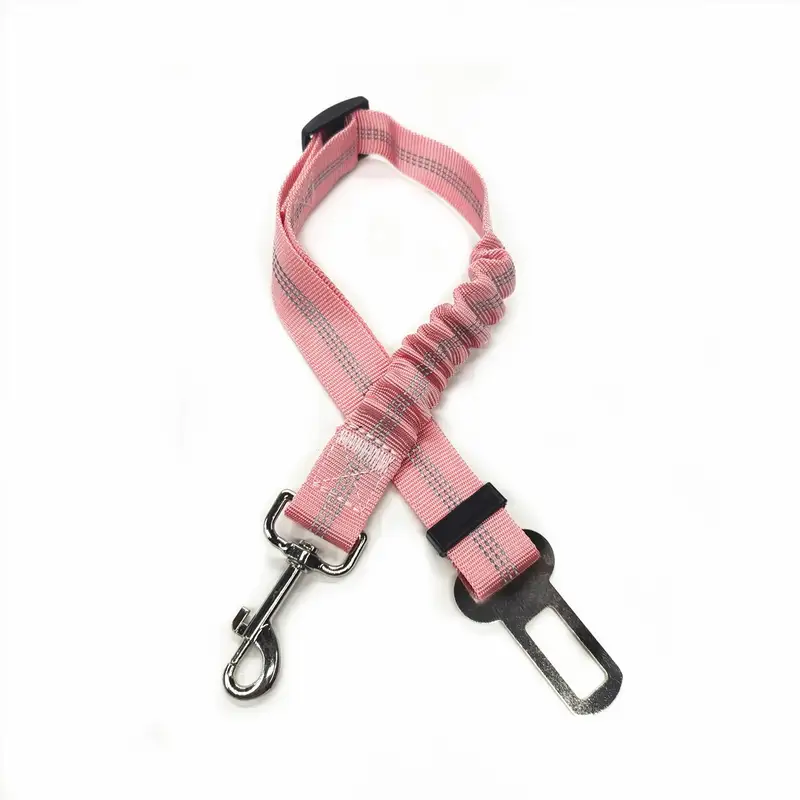 Adjustable Dog Car Seat Belt Harness for Dogs Nylon Reflective Cushioning Elasticity Car Travel Dog Accessories for Dogs - Image 25