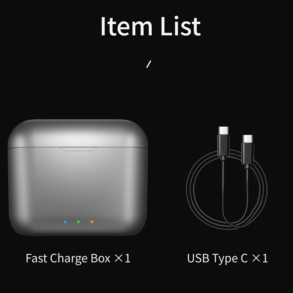 휴대용 고속 충전 케이스, USB C 타입 충전 박스, 격실 충전 어댑터, Insta360 X3 배터리용 액세서리