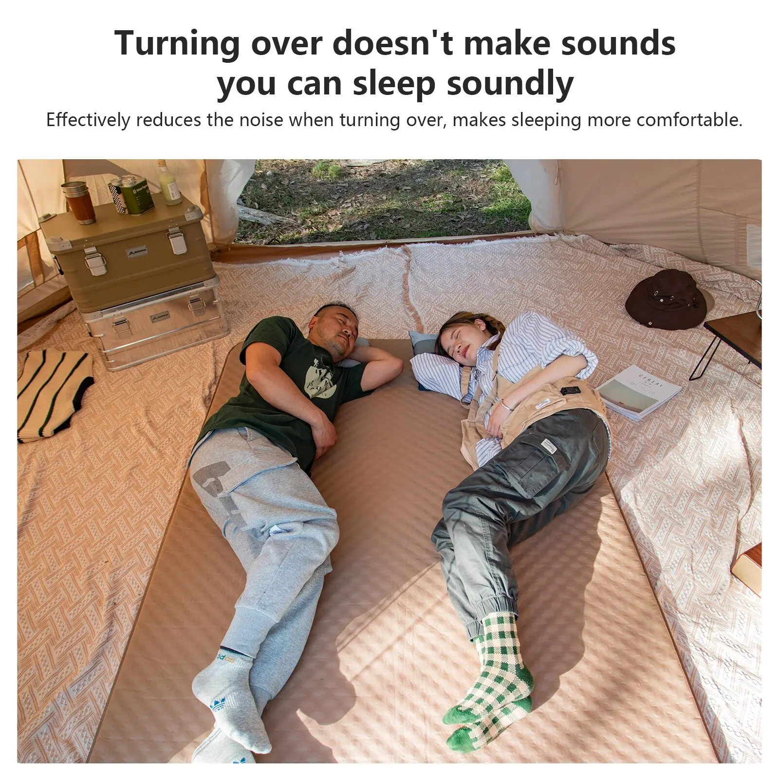 Inflatable Air Mattress Self-inflating Camping Sleeping Pad