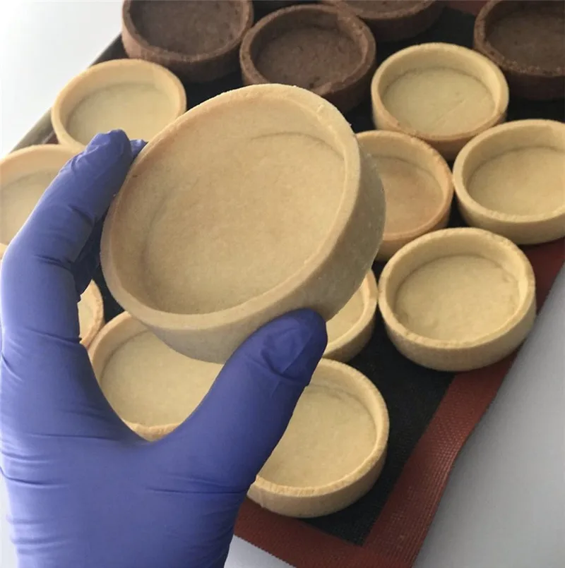 1/4/6Pcs Circular Tart Ring Stainless Steel Tartlet Mold Perforated Fruit Pie Quiche Cake Mousse Mold Kitchen Pastry Baking Mold