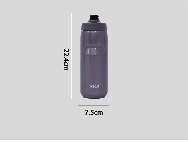 Kkx 550ml Edelstahl Sport kessel isoliert Fahrrad Wasser flasche Fahrrad kessel halten kalt und wärme haltbar langlebig – Detail 3