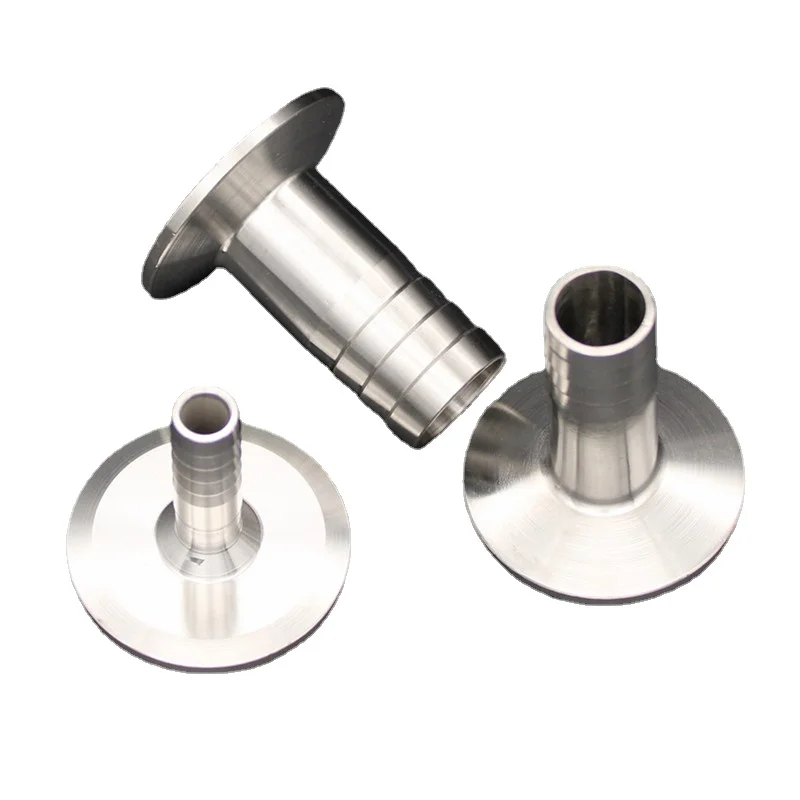 0.5" 1" 1.5" Tri Clamp 6-51mm Hose Barb Pipe Fitting Connector SUS304 316L Stainless Sanitary Homebrew