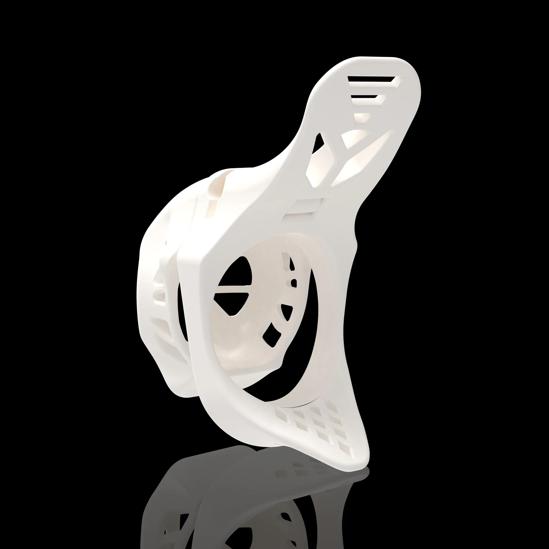 Penis Chastity Cage Chastity Lock Sex Toy Penis Cock Ring Swallowtail Chastity Cage for Man Gay 3 Size Rings White Black Optional Lightweight