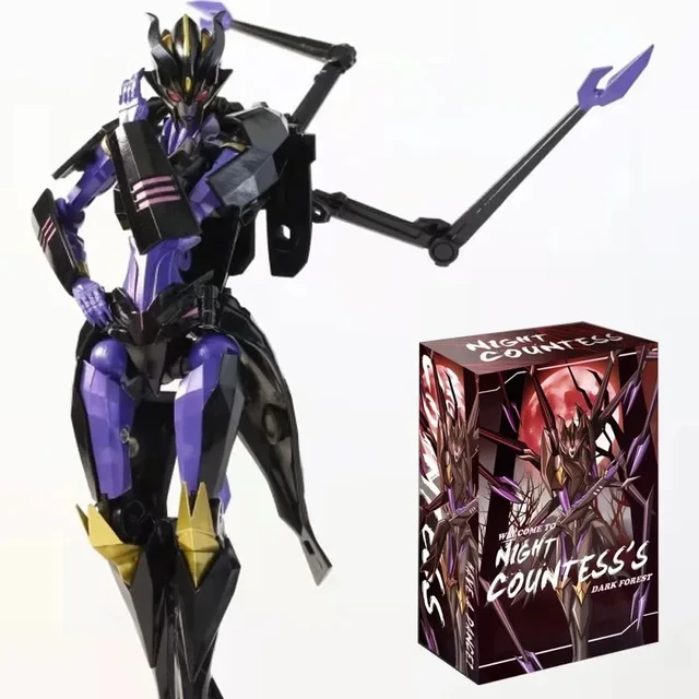 Apc-変換arachnidアクションフィギュア、ボックス、アクション 