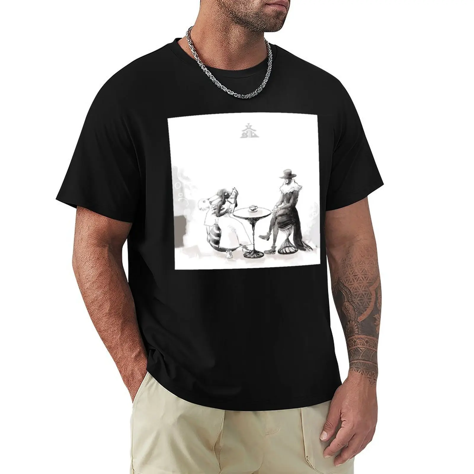 

Bunka T-shirt cute clothes summer top vintage Aesthetic clothing heavyweight t shirts for men