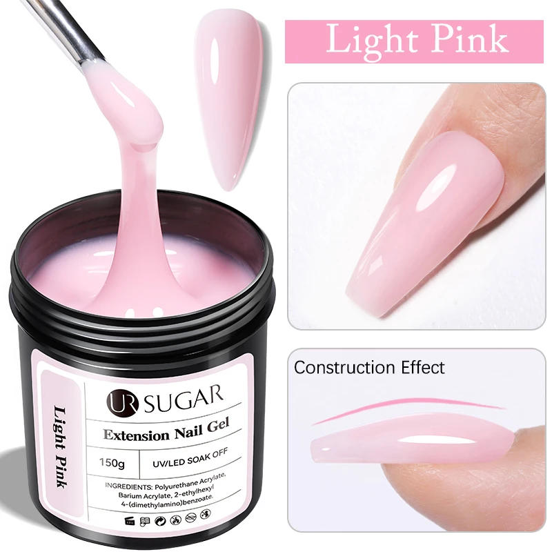 UR SUGAR 150g Quick-Drying Nude Pink Rose Red Gel Nail Polish