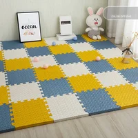 Baby EVA Foam Game Puzzle Mat Soft Non-slip Sports Fitness Mat Interlocking Sports Floor Tiles Children’s Room Activity Mat