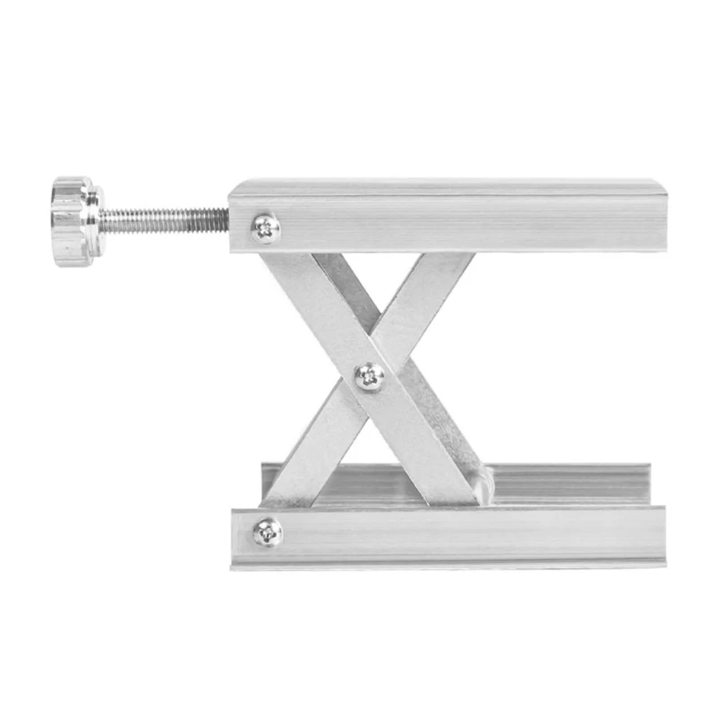 

Lab Lift Stand Rack Scissor La-ser Level Holder Lab Lifter Adjustable Aluminum Alloy Lab Lifting Platform 3.5x3.3in
