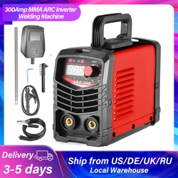 2 in 1 Inverter Welding Machine 300Amp MMA ARC Welder IGBT Semi-automatic Welding Machine Portable Welder for Metal Iron