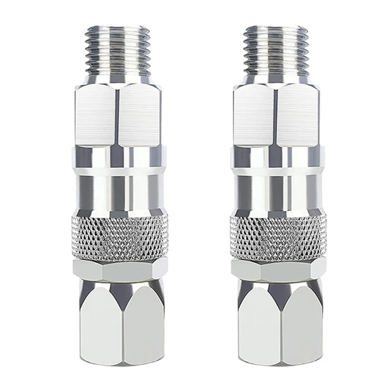 Y6GD 2pcs Flexible Sprayer Hose Connectors Adapter Convenient for Quick Attachment and Multiple Rotations in Painting Tasks