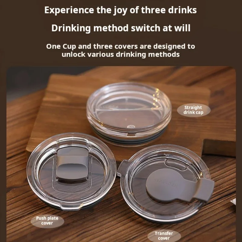 كوب معزول منزلي محمول بطبقة مزدوجة من الفولاذ المق...