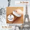 Mini Iron for Clothes 110V/220V Dual-Voltage 30S Preheating Portable Ironing Iron Dry Travel Iron 6