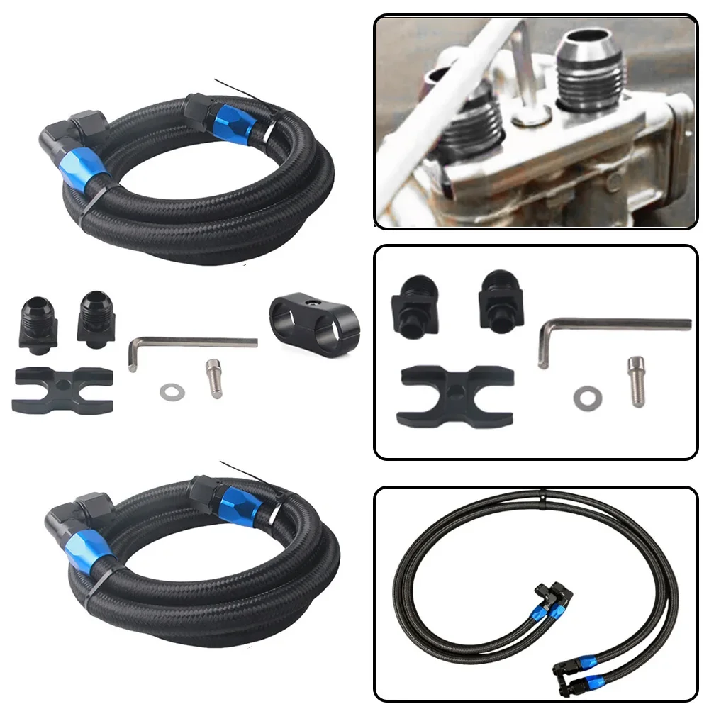 Kit De Montaje Adaptador Enfriador De Aceite AN10 Compatible Con BMW E36 E46 E82 E90 E92 135/335 E46 M3