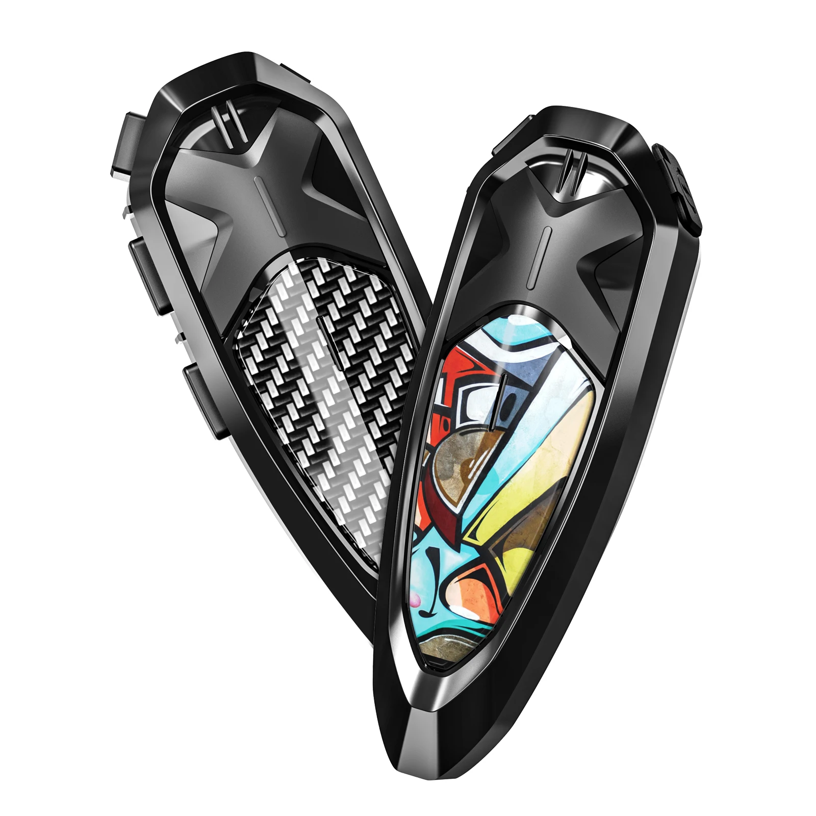 Lexin GTX Intercom Bluetooth For Motorcycle Helmet Headset Support Intercom& Listen to Music At One Time10 Riders 2000m