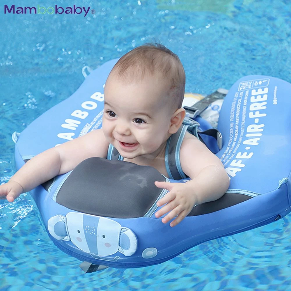 Newest Mambobaby Baby Float With Roof Swimming Ring NonInflatable Baby