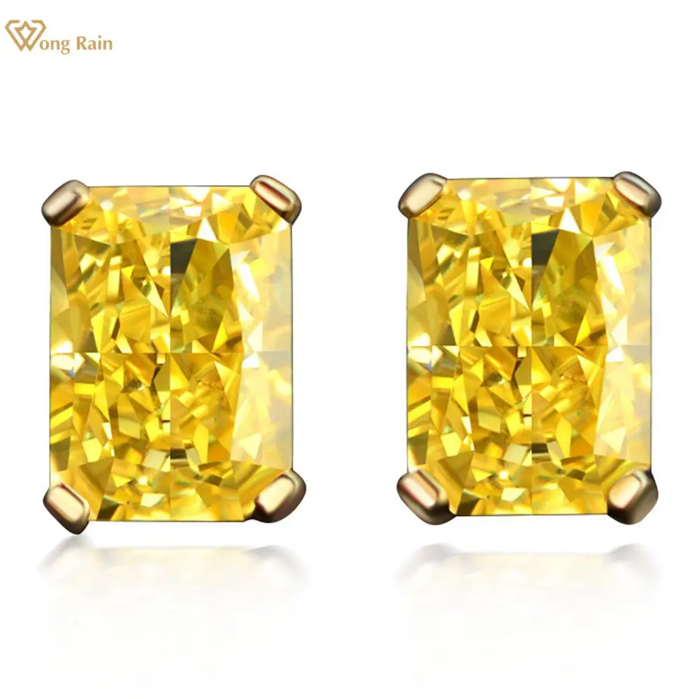 WongRainClassic925SterlingSilverHighCarbonDiamondsCitrine