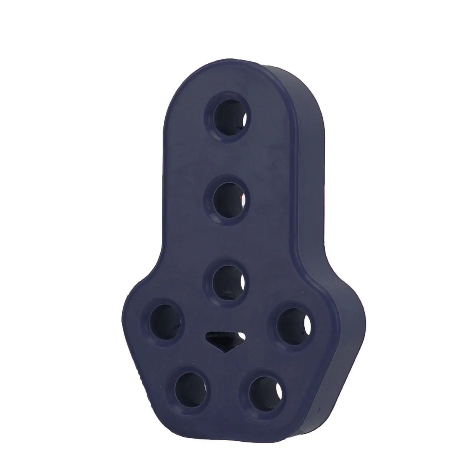 Muffler Rubber Insulator 7 Holes Car Exhaust Hanger Bushing Perfect Replacement for chassis for pipe Bracket