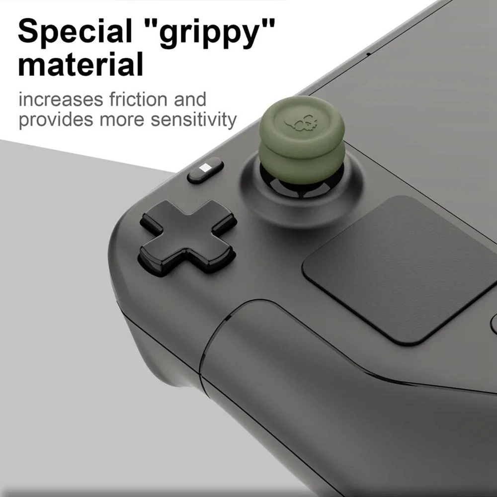 Ergonomic Joystick Caps for Steam Deck Gaming Consoles Anti-Slip Durable Thumb Grip Covers,Easy Install,Hot Sale,Free Shipping - 2