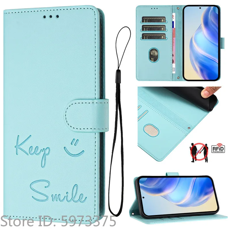 Classic Embossed Leather Flip Wallet Case for Realme 16 Pro Plus 5G