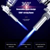 Portable Metal Flame Gun Butane Burner High Temperature Welding Gas Torch Lighter Camping BBQ Heating Ignition Butane Gas Burner 2