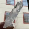 Natural White Clear Quartz Crystal Wand Healing Reiki Crystal Original Skeletal Crystal Point Specimen Home Decor Minerales 1
