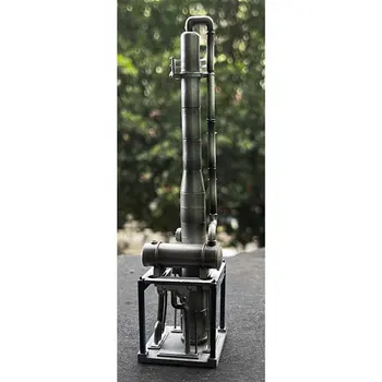 1/144 N Scale Building Model Distillation Tower Model Train Scene Miniature Collection Sand Table Landscape Assemble Model