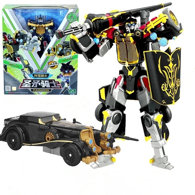 New Tobot Galaxy Detectives 4 Figures Toys JACKHAMMER PARAGON TOBOT  Extension Transform Combined Robot Vehicle Mecha Deform Cars - AliExpress