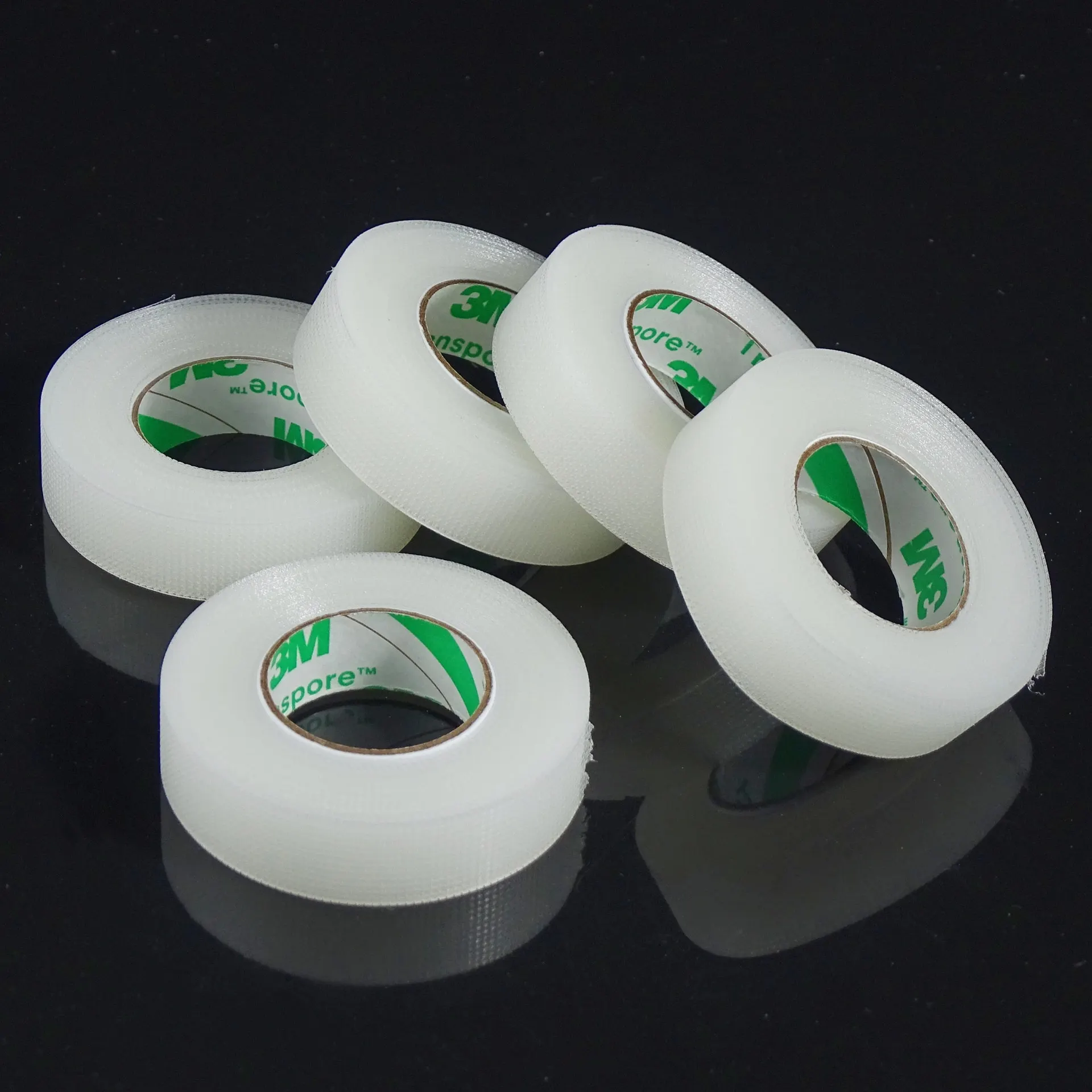 24 Pcs 3 Transpore Tape PE Breathable Tapes for Lash Extension Surgical Paper Tape 1527C-0 1/2" 10yd 9.1m 1.2cm Width Makeup 3