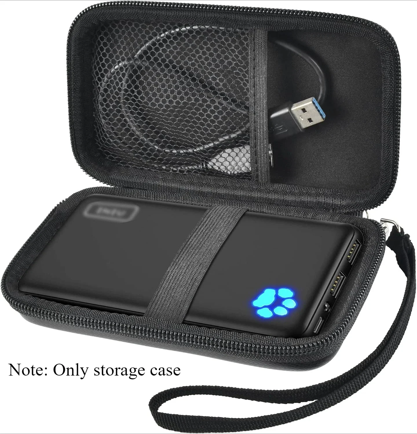 Case for INIU 10000mAh Anker 313 Apple MagSafe Portable Charger Hard Travel Power Bank Battery Box Only storage box,self adhesive storage box,transparent storage box,lockable storage box